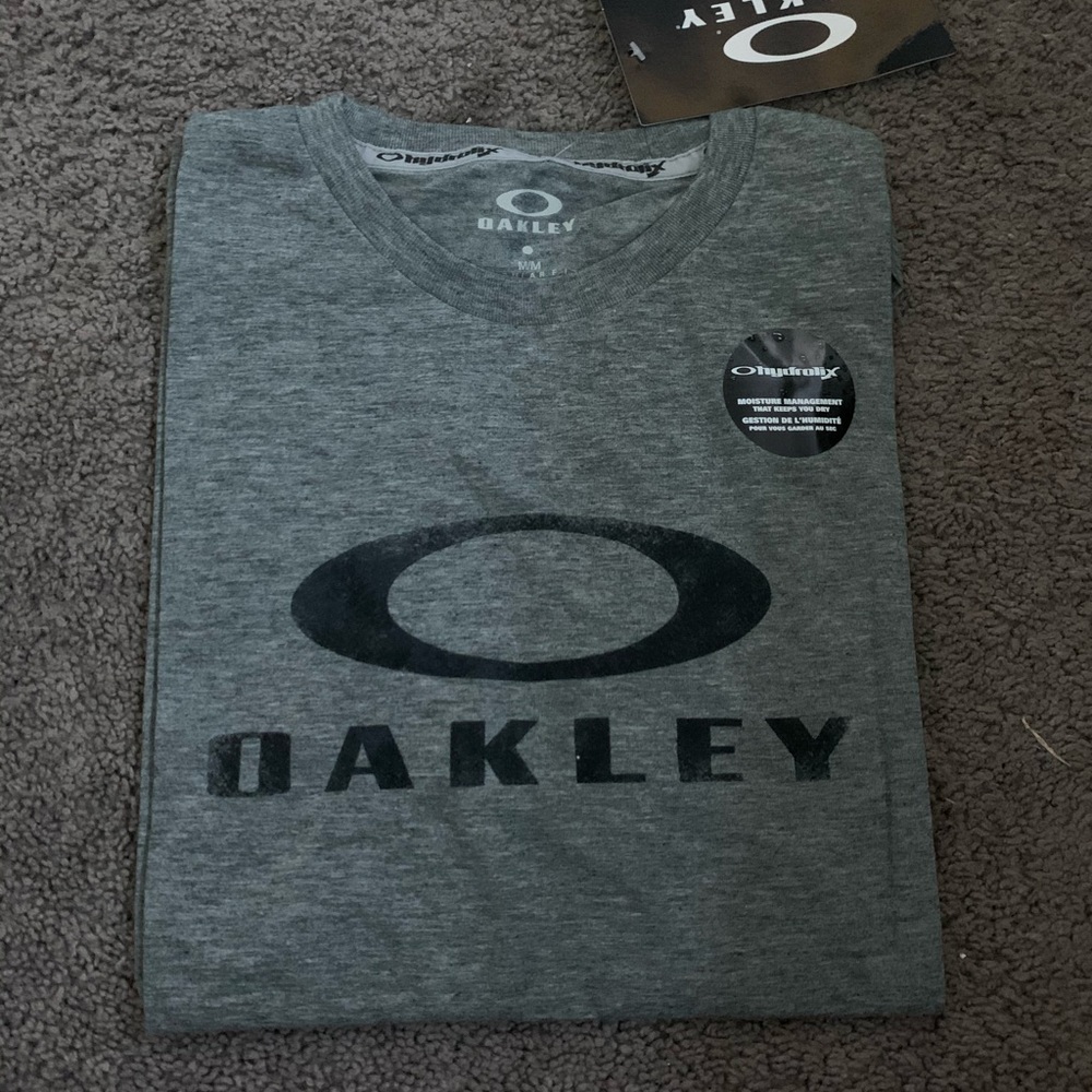 Oakley grey athletic shirt